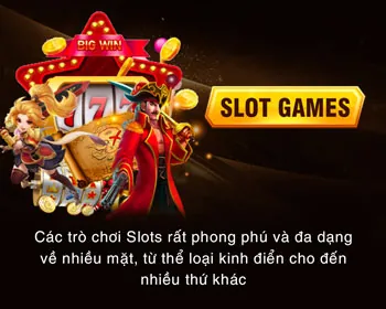 Hình ảnh các máy đánh bạc đa dạng với đồ họa sống động