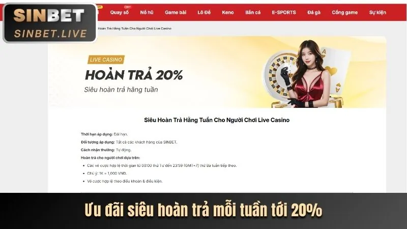 Ưu Đãi Đặc Biệt Từng Sảnh Game 33wwin